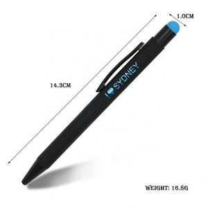 Wholesale 1.0Mm Metal Ballpoint Custom Logo Press Writing Stationery <b>Color</b> Promotional <b>Pen</b> - Product Image 3