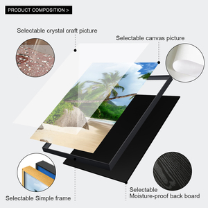 Tableau mural moderne imprimé sur toile à 3 panneaux, thème Plage et <span class=keywords><strong>Mer</strong></span>, pour décoration intérieure et salon - Product Image 4