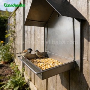 <strong>Wall</strong> Hanging <strong>Bird</strong> <strong>Feeder</strong> for Outdoor Garden Yard Tree Hanging <strong>Wall</strong> <strong>Mounted</strong> Wild <strong>Bird</strong> <strong>Feeder</strong> - Product Image 3