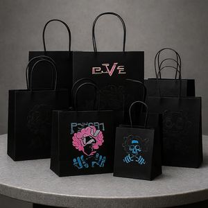 Bolsa de Papel Ecológica Personalizada para Compras, Bolsa de Regalo de Papel Kraft Biodegradable, Venta al por Mayor Directa de Fábrica con Asa para Comercio Minorista - Product Image 5