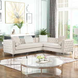 Certificado de terceros TIANHANG FURNITURE juego de sofás de módulo seccional moderno de nuevo diseño de lujo para sala de estar Villa - Product Image 5