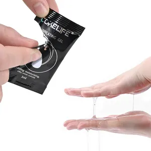 COKELIFE Water Based 5g Bag Sachet Portable Sex Vegan Lubricant Disposable Silicone Condom Gel Lube