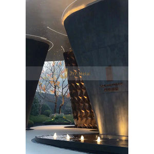 ANW109 Bespoke Colored Stainless Steel <b>Wall</b> Panels for Stunning Facade Designs Project - Product Image 6