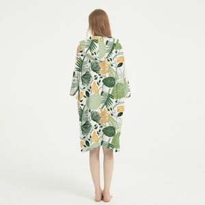 <span class=keywords><strong>Serviette</strong></span> de plage à capuche en microfibre surdimensionnée pour <span class=keywords><strong>femme</strong></span> <span class=keywords><strong>Poncho</strong></span> d'été imprimé en usine à séchage rapide pour adultes pour le <span class=keywords><strong>surf</strong></span> et le changement de plage - Product Image 3