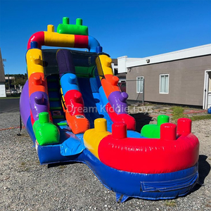 <span class=keywords><strong>Toboggan</strong></span> gonflable commercial en blocs de construction, briques gonflables, trampoline gonflable, château gonflable <span class=keywords><strong>pour</strong></span> tout-petits, <span class=keywords><strong>toboggan</strong></span> de <span class=keywords><strong>piscine</strong></span> extérieur <span class=keywords><strong>pour</strong></span> enfants - Product Image 3