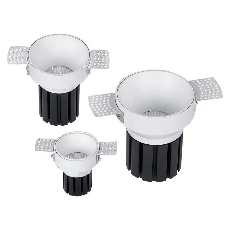 5W 9W 15W 20W COB Trimless LED Recessed Downlight