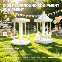 Manège de luxe souple et rotatif pour enfants, équipement de jeu intérieur mécanique pour centres commerciaux, écoles maternelles et locations de fêtes