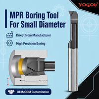 Cutter de micro-alésage MPR pour acier trempé, outils de tournage et d'alésage CNC de petit diamètre, haute performance, économique, personnalisé, stable