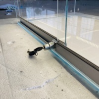 Bäckerei-Vitrine aus Gehärtetem Glas mit LED-Beleuchtung, Langlebig, Leicht zu Reinigen, Hochwertig für Bäckereien und Einkaufszentren