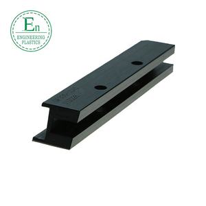 Aşınmaya dayanıklı özelleştirilmiş yeşil PA naylon dinamik iletim hattı sağlamak tek oluk zincir ray esnek konveyör kılavuzu - Product Image 6