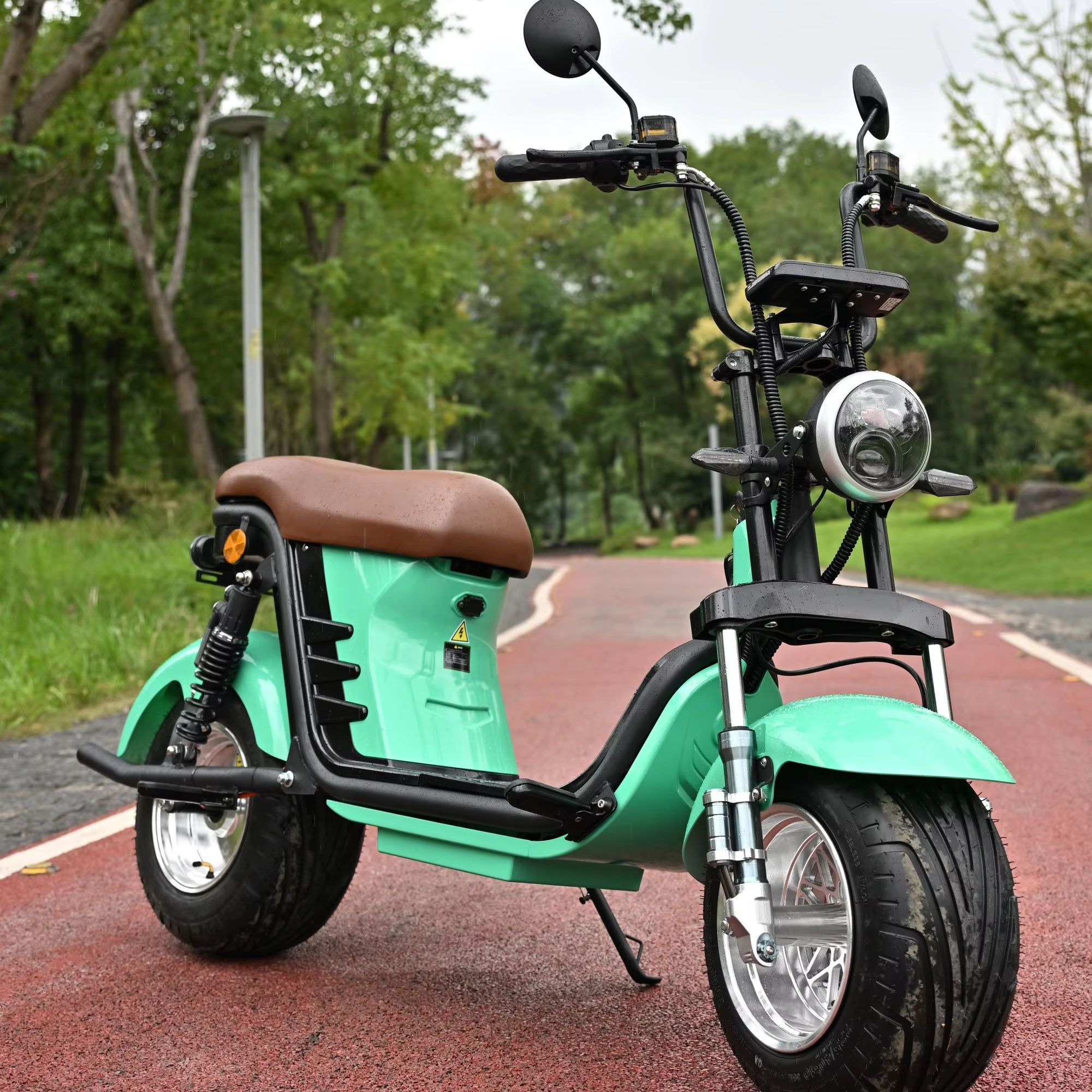 2025 Electric Two-Wheel Scooter for the Brazil Market Petrol Dual