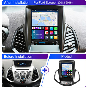 Lehx Wifi DSP 2DIN <span class=keywords><strong>Android</strong></span> 13 đài phát thanh xe đa phương tiện cho Ford EcoSport 2013 2016 Carplay âm thanh nổi GPS Tesla phong cách - Product Image 5