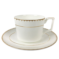 Assiettes de Mariage en Porcelaine Fine de Luxe Nordique, 16 Pièces, Grade A, Lot en Gros, Services de Table Doré de Dubaï pour Dîner Raffiné