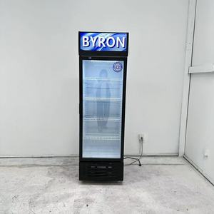 Réfrigérateur de présentation commercial à porte vitrée simple, réfrigérateur à bière, congélateur de présentation à porte vitrée, congélateur vertical à porte vitrée - Product Image 4