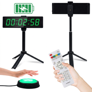 <span class=keywords><strong>Cronometro</strong></span> Elettronico GANXIN <span class=keywords><strong>con</strong></span> Alimentazione a Batteria, <span class=keywords><strong>Timer</strong></span> Digitale <span class=keywords><strong>con</strong></span> Conto alla Rovescia per Palestra, Studio, Cucina, <span class=keywords><strong>con</strong></span> Supporto da Tavolo e Pulsante - Product Image 1