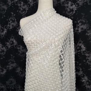 कील सेक्विन कशीदाकारी फीता पोशाक शादी की पोशाक कपड़े निर्माताओं बेचने गर्म नए वर्ग मनके प्लेड अफ्रीकी धुंध स्थायी - Product Image 2