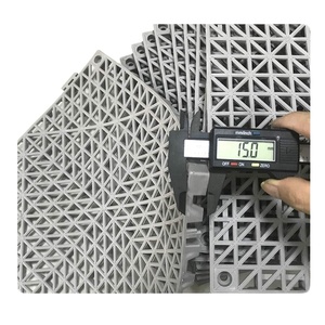 Épissage des tapis de drainage, carreaux de sol de drainage à emboîtement en PVC souple 12 "x 12" - Product Image 5