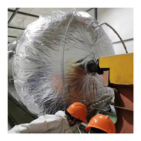 Couverture isolante flexible sous vide pour solutions de stockage cryogénique de GNL et d'azote liquide