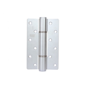 HUAXUNBU Bisagra <span class=keywords><strong>de</strong></span> Puerta <span class=keywords><strong>de</strong></span> Madera, Tope <span class=keywords><strong>de</strong></span> Latón Antiguo <span class=keywords><strong>de</strong></span> <span class=keywords><strong>Aluminio</strong></span> Plateado, Rodamiento <span class=keywords><strong>de</strong></span> Bolas <span class=keywords><strong>de</strong></span> Cierre Suave, 45 KG - Product Image 3