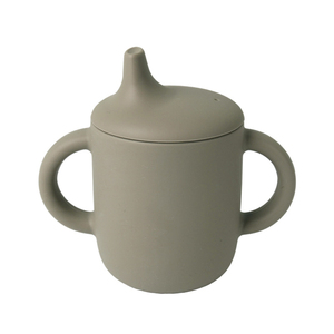 Tasse en silicone de qualité alimentaire 2025, très vendue, avec poignées et bec verseur en forme de bec de canard, pour boire directement, vaisselle pour enfants - Product Image 2