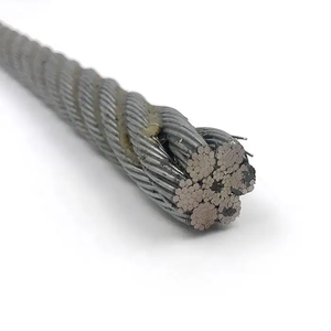 Mạ kẽm 6*36 16 Mét dây thép Dây cáp cho mỏ dầu cường độ cao dây thép que - Product Image 2