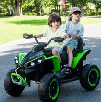 Véhicule tout-terrain électrique à quatre roues pour enfants, jouet à piles pour garçons et filles, buggy de plage de grande taille en plastique
