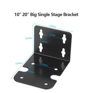 Soporte de hierro manual de 10/20 pulgadas para carcasa de filtro, placa blanca/negra, montaje en pared para filtración de agua exterior y ósmosis inversa - Product Image 5
