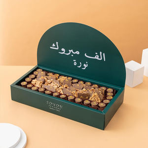 Carton biodégradable Conception Personnalisée Logo Snack Chocolat Barre Protéine de Lactosérum Emballage Comptoir Présentoir - Product Image 4