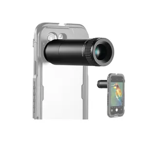 Lente de cámara de teléfono con aumento 7X NEEWER HD Teleobjetivo solo para placa trasera de rosca de 17mm