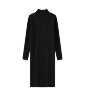 Fabricant de chandails Fourniture directe de chandails tricotés solides Costumes Tenue décontractée pour femmes Robe chandail