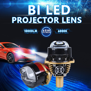 Universal 1,8 2,5 3,0 pulgadas Bi Led proyector lente coche antiniebla bi LED láser proyector lente RHD/LHD 12V 6000K Dual láser biled Len - Product Image 5