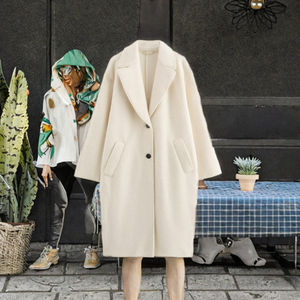 KP & ZA Vintage Style femmes Long manteau simple boutonnage revers hiver navettage-nouveau Style européen américain automne bouton décontracté - Product Image 3