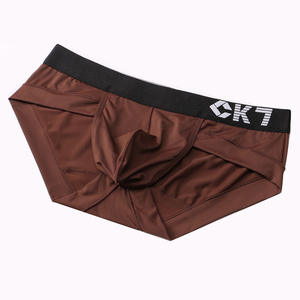 Cintura di marca da uomo a vita bassa biancheria intima maschile Sexy slip traspirante in Nylon Spandex Made in China - Product Image 6