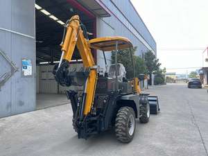 Engins de terrassement les moins chers, mini tracteur, pelle rétrocaveuse remorquable à vendre - Product Image 4