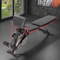 Zoshine Banc d'exercice pliable pour haltères et abdominaux, équipement de fitness domestique unisexe