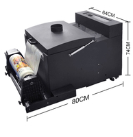 Haolic DTF Machine de support de poudre à secousses DTF sèche-four chauffage imprimante poudre à secousses transfert de Film