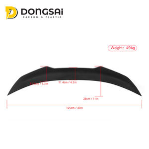 Spoiler Ducktail in Fibra di Carbonio Forgiata per <span class=keywords><strong>BMW</strong></span>, Stile PSM, per Serie <span class=keywords><strong>6</strong></span> Coupé/<span class=keywords><strong>Gran</strong></span> Coupé F06/F13 2012-2017 - Product Image 6