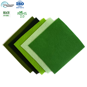 Kit de bricolage 100% polyester, feuilles de <span class=keywords><strong>feutre</strong></span> non tissé imprimées, légères, écologiques, multicolores, aiguilletées - Product Image 1