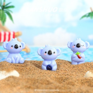 จี้เรซิ่นรูปโคอาล่าการ์ตูน 3 มิติ DIY ของตกแต่งโต๊ะทำงาน เครื่องประดับแฟชั่น ของขวัญสำหรับทุกเพศ - Product Image 3
