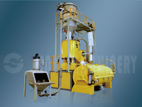 Mélangeur de poudre en plastique, machine de mixeur à grande vitesse, machine de mixeur de produits chimiques et de poudre, système d'alimentation automatique,