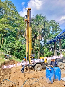 Foreuse automatique de puits d'eau diesel 65kw profondeur de 260m plate-forme de forage hydraulique de mine de roue à double axe plate-forme de forage automotrice - Product Image 3