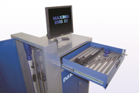 Sistema de Medición Electrónico Maxima EMS III para Reparación de Carrocerías de Automóviles, Chasis de Construcción de Acero/Metal, Altura del Banco de Trabajo Cúbico de 570 cm