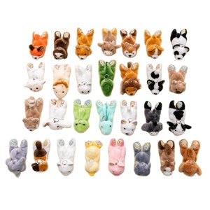 Peluche Assortiti 19*8*9 cm, Serie Animali Misti, Asino, Mucca, Dinosauro, Coniglio, Decorazione con Profumatori e Perline, Cotone PP - Product Image 1