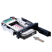 5,25 "Optisches Dual Bay Tray Weniger HDD Mobile Rack USB 3.0-Gehäuse für Desktop-PC