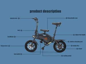Trottinette électrique KuKirin V1 Pro pour adultes, entrepôt UE, vélo pliant mini 20 pouces, 48V 350W, 45km/h - Product Image 6
