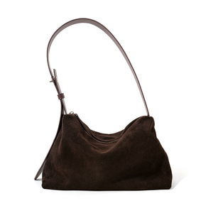 Bolso de mano de cuero genuino a la moda para mujer, de piel de vaca suave, y bolso de hombro con cierre de botón, nuevo bolso de cuero genuino. - Product Image 5