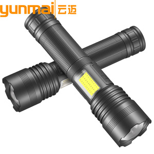 XHP70 ไฟฉายความเข้มสูง LED แบบชาร์จไฟได้ประเภทซีพร้อมไฟด้านข้าง COB แสงสีแดงสีขาวยุทธวิธีการใช้งานกลางแจ้ง - Product Image 2