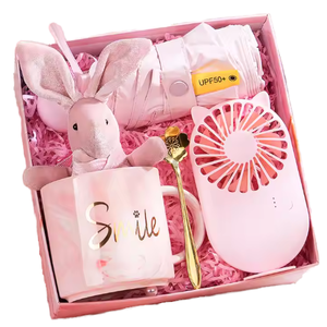 Juego de Regalo para Mujer a Buen Precio, Taza y Toalla Novedosas, Recuerdos para Navidad, Día de la Madre, Día del Padre, Acción de Gracias, Paquete de Regalo de Bienvenida - Product Image 1