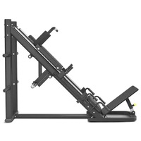 Machine de musculation commerciale 45 degrés pour presse à jambes et hack squat – Équipement de fitness pour l'entraînement des membres inférieurs en salle de sport
