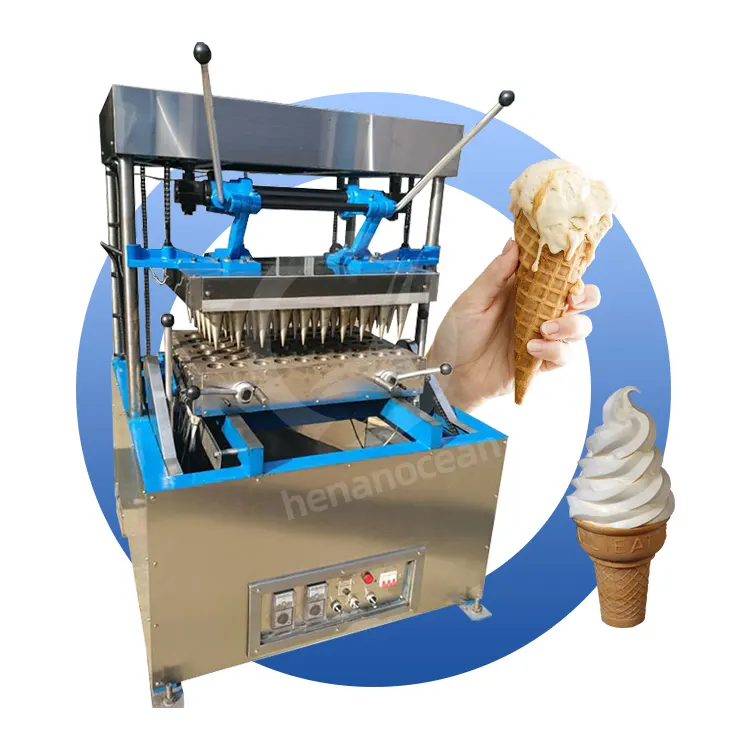 Macchina automatica del cono della cialda del caffè del gelato del biscotto commestibile dell'oceano